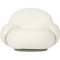 Gubi Pacha Fauteuil Extérieur avec Accoudoir Lorkey - Limonta