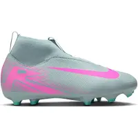 Nike Chaussure de foot à crampons montante multi-surfaces Jr. Mercurial Superfly 10 Academy pour enfant/ado - Gris | Taille 36
