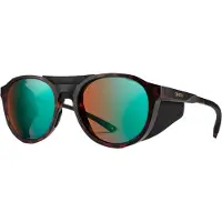 Smith - Lunettes de soleil photochromiques - Venture Matte Tortoise ChromaPop Glacier Photochromic Copper Opal Mirror - Marron