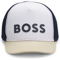 BOSS Casquette color block avec logo imprimé pour enfant