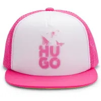 HUGO Casquette avec devant en mousse et logo imprimé pour enfant