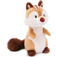 Nici Chipmunk Jojo Assis Sur Un Ours En Peluche 27 Cm Beige Green Beige Green