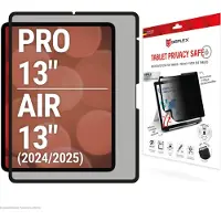 Displex Protection d'écran Privacy en verre trempé Apple iPad Pro 13 (2025) M5 / (2024) M4 / Air 13 pouces (2026) M4 / (2025) M3 / (2024) M2