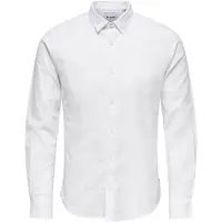 Only & Sons Chemise 'ONSCaiden' blanc chiné