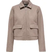 ONLY Veste mi-saison 'ONLVela' taupe