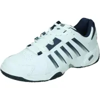 K-Swiss Chaussures de Tennis K Swiss Men Accomplish IV Omni White Peacoat Silver-Taille 44,5