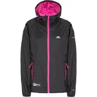 Trespass - Veste "Qikpac" imperméable à plier pour femme TP3379 (2XL) (Noir)