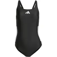 Adidas 3 Stripes C Back Swimsuit Noir 40 Femme