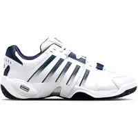 K-Swiss Chaussures de Tennis K Swiss Men Accomplish IV Omni White Peacoat Silver-Taille 46