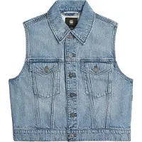G-Star Shrunken Vest Bleu XS Femme