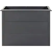 Westmann Métal Lit surélevé Primus M avec protection anti-limaces Anthracite 100x50x77 cm