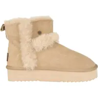 Warmbat Bottes Warmbat Femme Wallaby Suede Double Faced Plateau Wool Stone-Taille 40