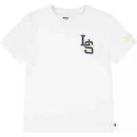 Levi's T-shirt enfant LS MONOGRAM TEE garcons - Blanc - 6 ans