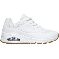 SKECHERS Baskets basses 'Uno - Stand On Air' blanc