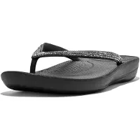 FitFlop Pantoufle 'iQushion Sparkle' noir