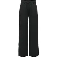 ONLY Pantalon 'ONLPoptrash-Tadia' mûre / noir / blanc