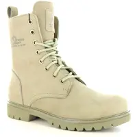 Panama jack Bottes Panama Jack Femme Frisia B20 Nubuck Cuir Khaki-Taille 42