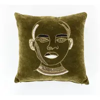 Furnilux Coussin By-Boo Dax Green 50 x 50 cm