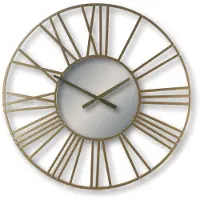 HSM Collection Horloge murale Cirio ø80cm - doré