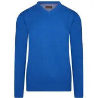 Cappuccino Italia - Pull Salerno Pullover pour homme - Bleu - Taille L