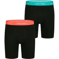 Happy Shorts Boxers ' Jersey Boxer Briefs ' noir