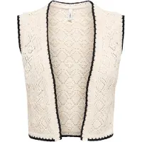 ONLY Cardigan 'ONLlyon' écru / noir