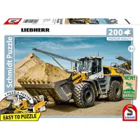Schmidt 200 pièces Spiele Kinder Puzzle Liebherr Radlader L580 56552