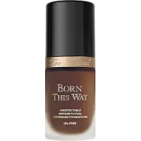 Too Faced Born This Way Flawless Coverage Natural Finish Foundation fond de teint couvrant pour un look naturel teinte Ganache 30 ml
