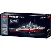 Sluban ModelBricks Cuirassé Bismarck M38-B1102
