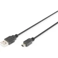 Digitus Câble de raccordement USB 2.0, type A vers Mini B