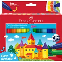 Faber-Castell Marqueurs Magiques - Jumbo - 24 pces - - UneTaille - Marqueur