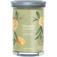 Yankee candle - Sage & Citrus Signature Tumbler Candle ( ?alv¿j a citrus ) - Vonná sví¿ka 567.0g