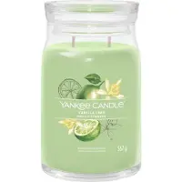 Yankee candle Vanilla Lime bougie parfumée Signature 567 g
