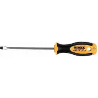 Ironside 120005 Tournevis d'atelier FL.5,0x1502-Manche à composants en acier au chrome-vanadium (Escale)