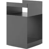 &tradition Rotate SC73 Chariot de Rangement Stone Grey
