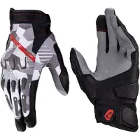 Leatt ADV HydraDri 7.5 Court Acier Gris Clair Gants Imperméables Taille L