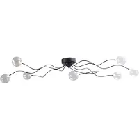 Masterlight LED plafonnier Gio 7 lumières noir
