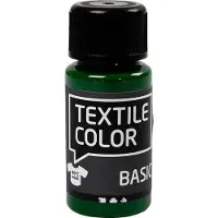 Creativ Company Textilfarbe Halbdeckende Textilfarbe – Olivgrün, 50 ml