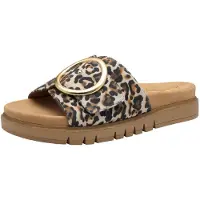 Tamaris Mule beige clair / marron / noir