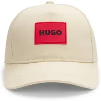 HUGO Casquette - Stone av. Rouge - - 56 cm - Casquette