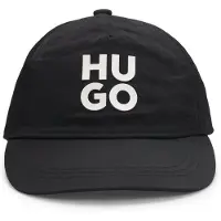 HUGO Casquette en tissu froissé avec logo revisité pour enfant