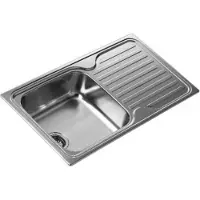 Teka évier Avec égouttoir Classic 1c 1e Sf Rectangular