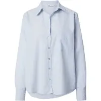 ONLY Chemisier 'ONLAlina' bleu clair / blanc