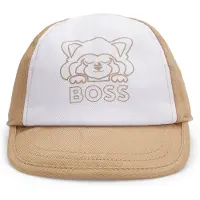 BOSS Casquette avec logo panda rouge brodé pour bébé