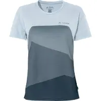 Vaude Bike Moab Vi Short Sleeve T-shirt Bleu 36 Femme