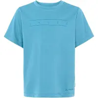 Vaude Print Short Sleeve T-shirt Bleu 110-116 cm Garçon