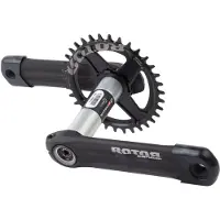 Rotor 2inpower Dm Mtb Boost Crankset With Power Meter Noir 175 mm