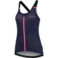 Rogelli Femmes, Maillot de cyclisme, Maillot vélo Twist Femme - Maillot sans manches - Bleu/Rose (XS), Bleu, Rose, XS