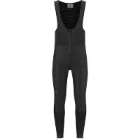 Rogelli Hommes, Pantalon de cyclisme, Pantalon cycliste Deep Winter pour hommes - Pantalon long avec bretelles - Noir (XXL), Noir