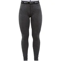 Craft Pantalon Craft Women Core Wool Merino Black Melange-XXL